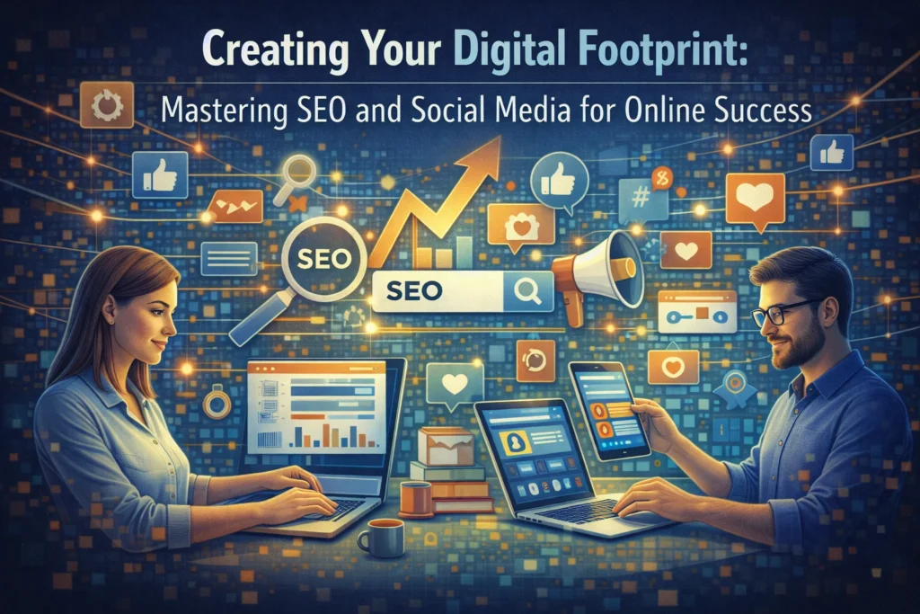 Creating Your Digital Footprint Mastering SEO and Social Media for Online Success