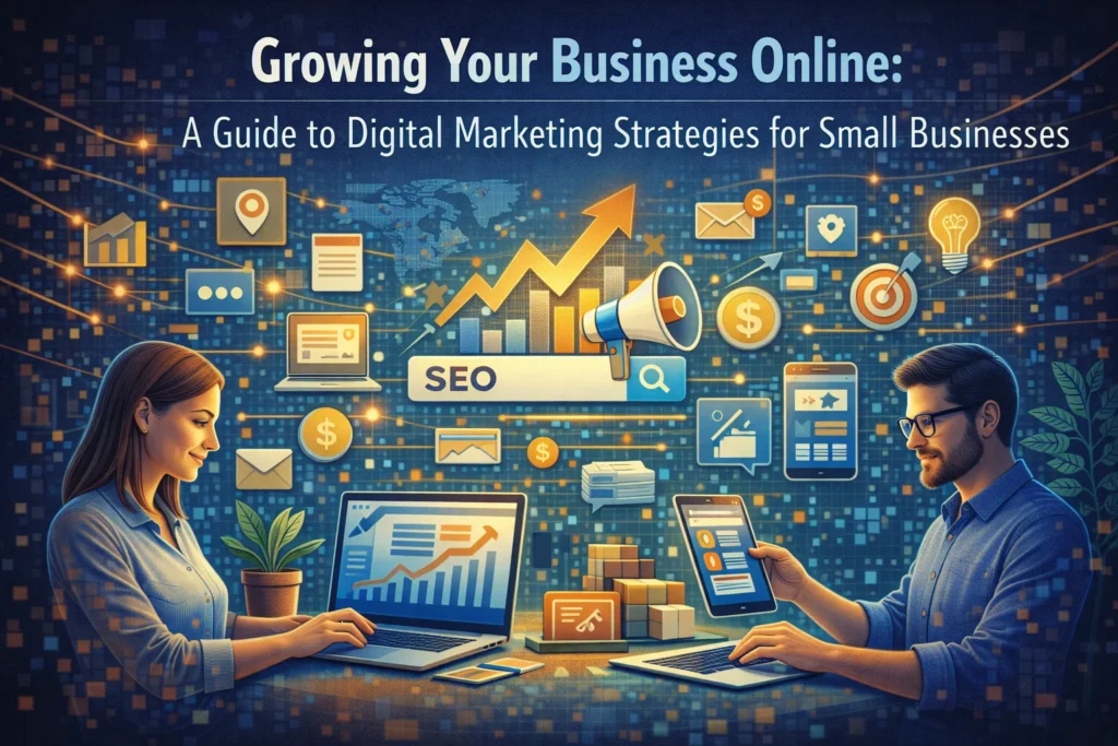 Growing Your Business Online A Guide to Digital Marketing Strategies for Small Businesses