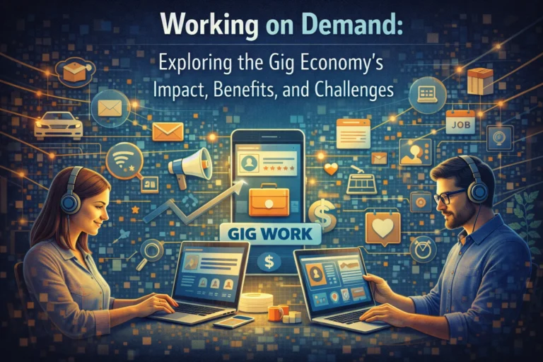 Working on Demand Exploring the Gig Economy’s Impact, Benefits, and Challenges