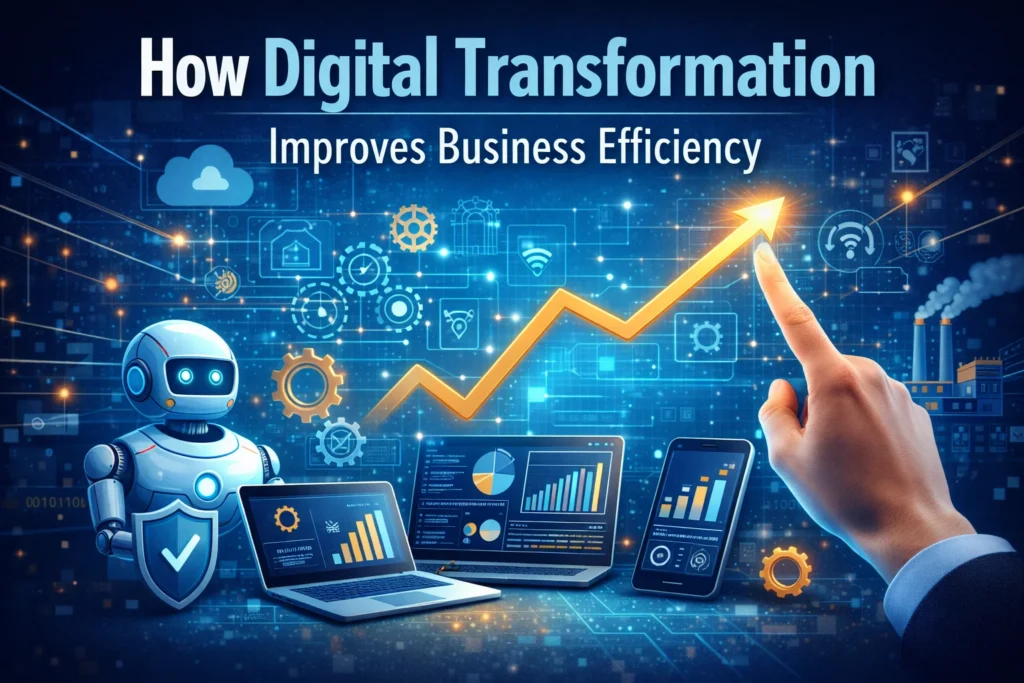 How Digital Transformation Improves Business Efficiency