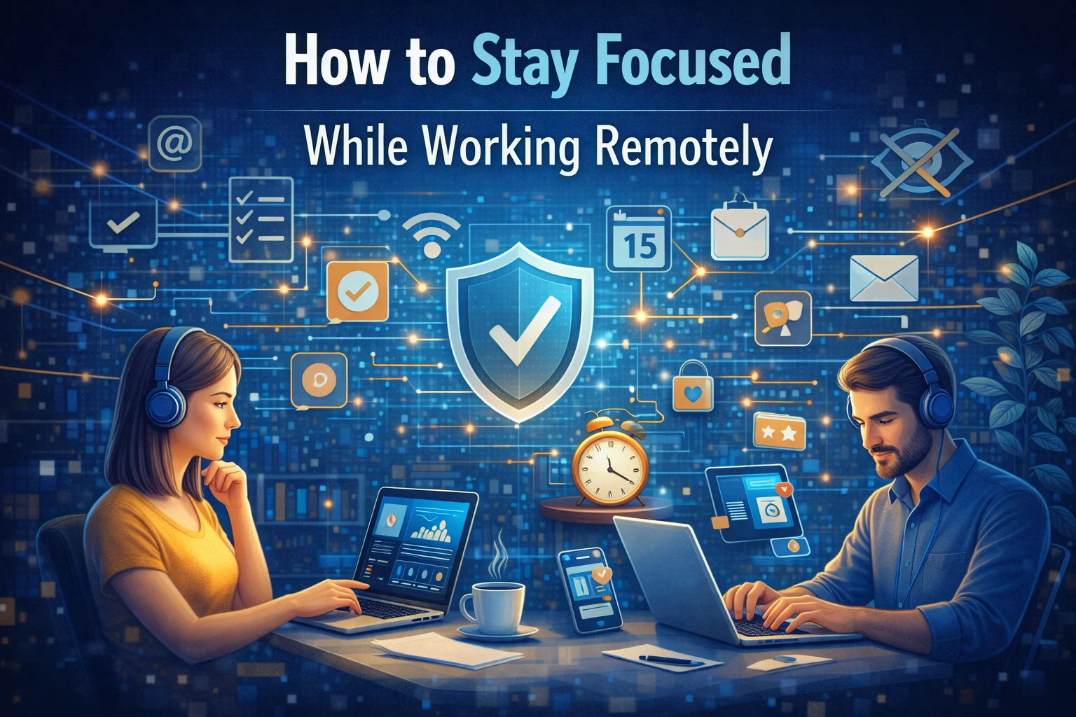 How to Stay Focused While Working Remotely