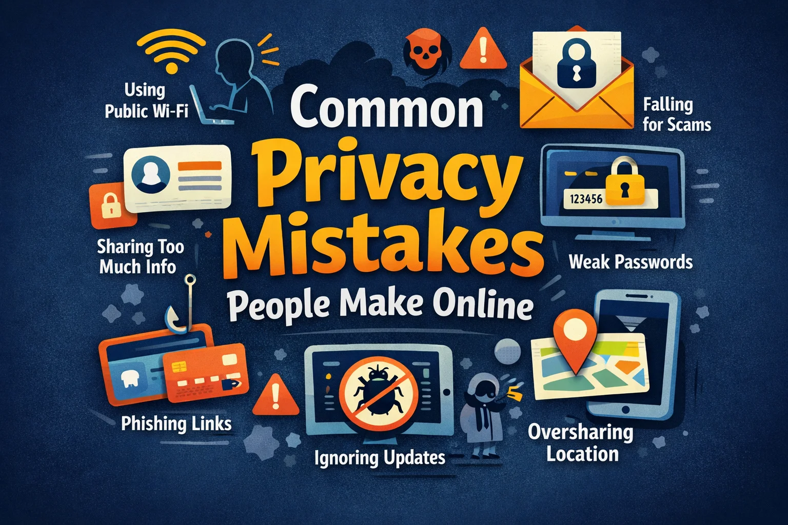 Common Privacy Mistakes People Make Online