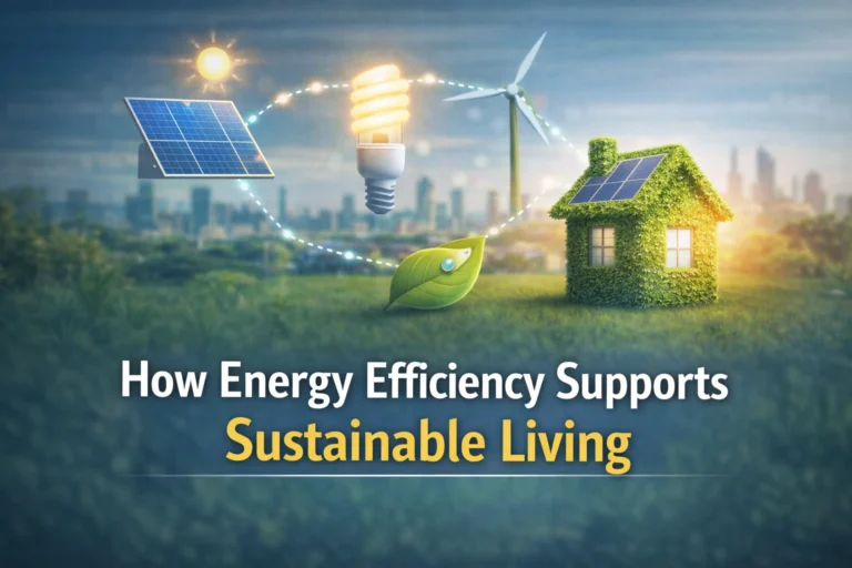 How Energy Efficiency Supports Sustainable Living