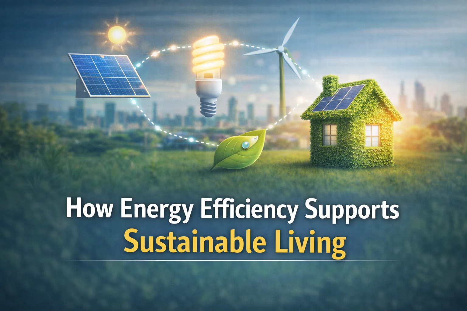 How Energy Efficiency Supports Sustainable Living