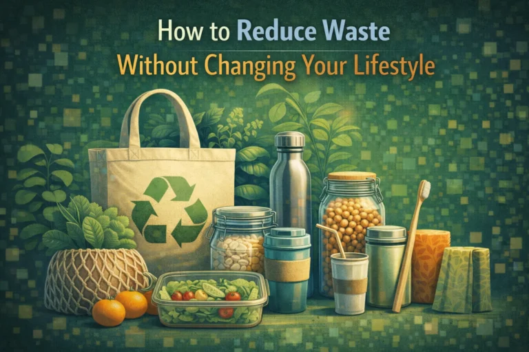 How to Reduce Waste Without Changing Your Lifestyle