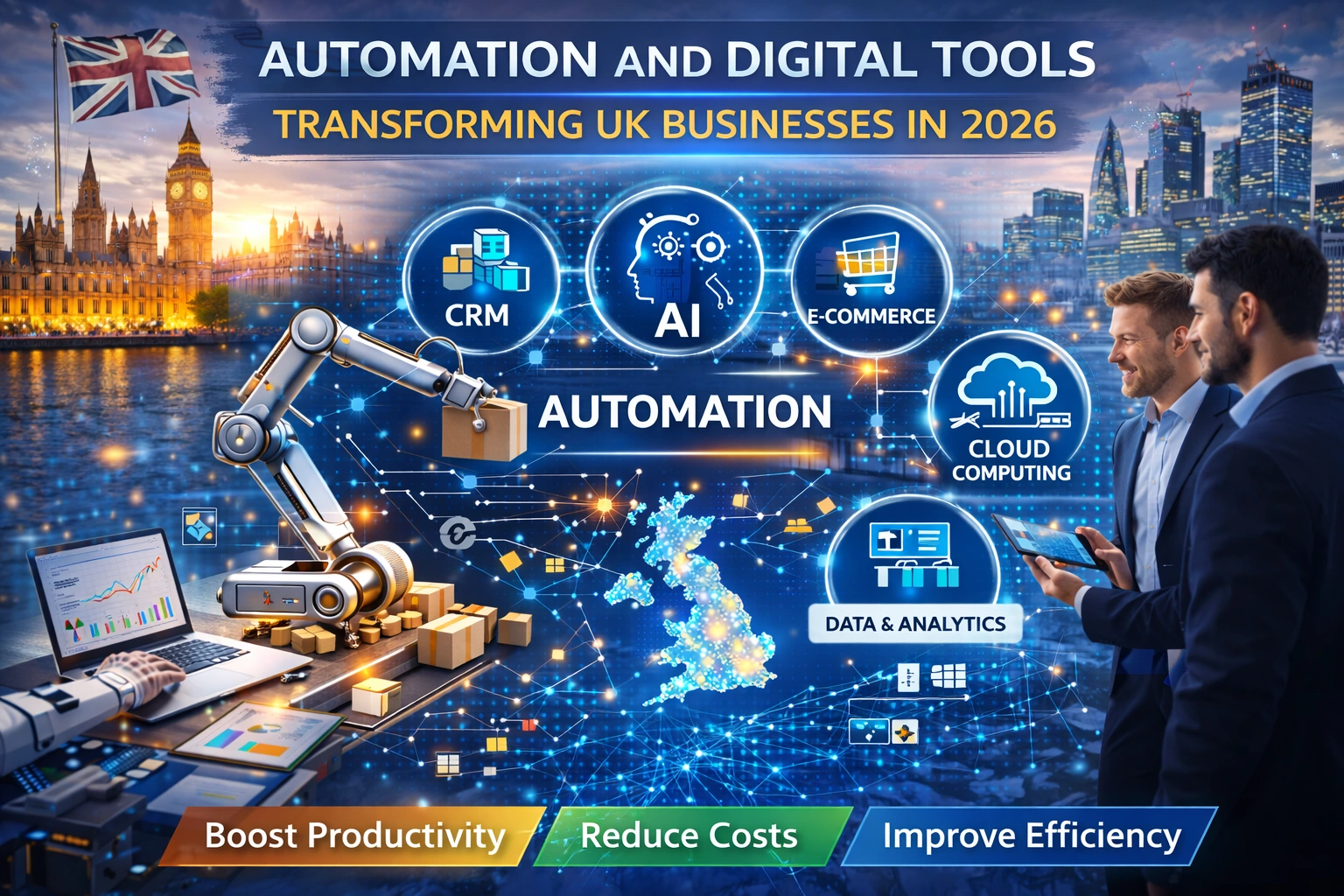 automation and digital tools UK
